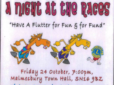A Night at the Races - Raising Funds for St Aldhelm's Parish Hall Fund